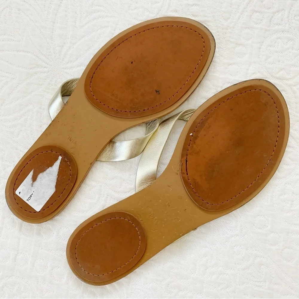 Tory Burch‎ Manon Thong Sandal, Metallic / Gold